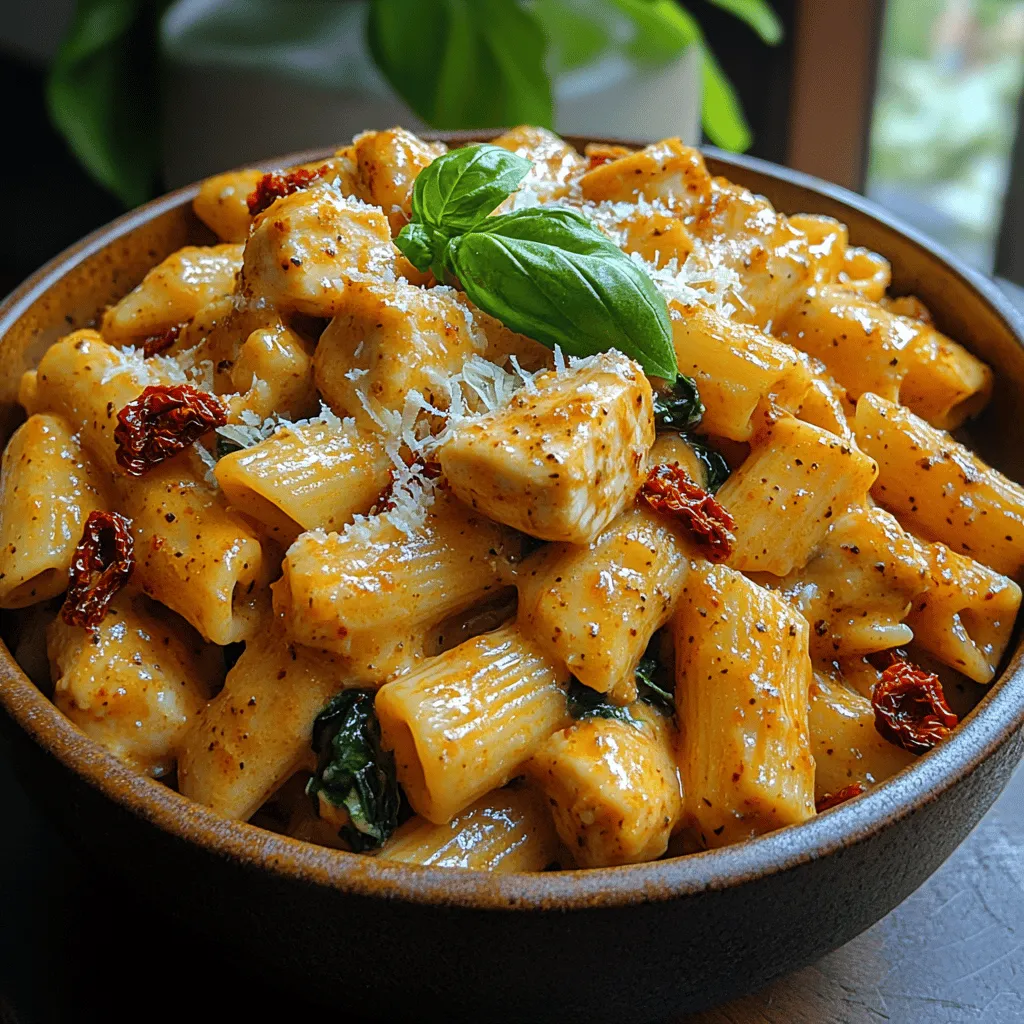 In recent years, creamy pasta dishes have surged in popularity, captivating the hearts and taste buds of home cooks and food enthusiasts alike. The allure of these rich, comforting meals lies not only in their indulgent flavors but also in their ability to transform a simple weeknight dinner into a gourmet experience. Among the myriad of creamy pasta recipes available, the Creamy Sun-Dried Tomato Chicken Pasta stands out as a perfect choice for anyone seeking a quick yet satisfying meal that doesn’t compromise on taste or nutrition.