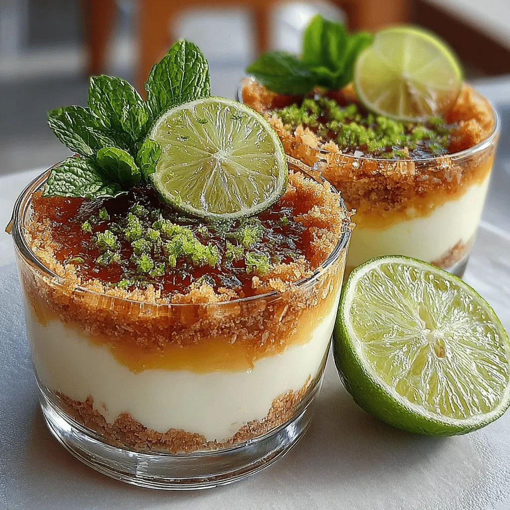 If you're on the hunt for a refreshing dessert that balances vibrant flavors with a delightful texture, look no further than the Zesty Coconut Lime Crisp. This dessert seamlessly combines the tropical notes of coconut and zesty lime, creating a harmonious blend that is sure to tantalize your taste buds. The creamy, tangy base, paired with a crunchy crust, makes this dish not only delicious but also visually appealing, making it a perfect centerpiece for any occasion.