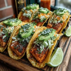 The marinating process is a crucial step in preparing your Zesty Salmon Tacos. By allowing the salmon to absorb the flavors of your marinade, you enhance its taste and texture. Ideally, you should marinate the salmon for 30 minutes to 1 hour. This duration is sufficient for the fish to soak up the zesty notes without overpowering its natural flavor.