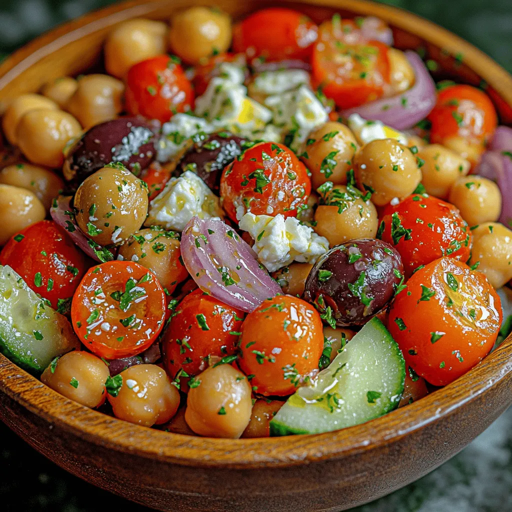 When preparing the Zesty Mediterranean Chickpea Delight, one of the most crucial aspects is gentle handling of the ingredients. This salad is vibrant and colorful, packed with fresh vegetables and legumes that deserve respect. Over-mixing or harsh tossing can lead to a mushy texture, ruining the delightful crunch of the vegetables. To maintain the integrity of each ingredient, use a light touch when combining them. This approach not only preserves their textures but also ensures that each bite bursts with freshness and flavor.