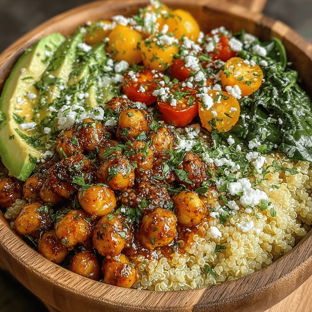 There’s something inherently comforting about a bowl of warm, nourishing food. It’s like a hug in a dish, offering both sustenance and joy. The other day, I found myself reminiscing about my college days when I first discovered the magic of quinoa. Back then, it was just a trendy superfood, but over the years, I’ve come to appreciate its versatility and health benefits. Fast forward to today, and I’m thrilled to share my latest creation—a Sweet & Crunchy Honey Roasted Chickpea Quinoa Bowl. This dish is not only a feast for the eyes but also a delightful medley of flavors and textures that’ll leave you feeling satisfied and energized.