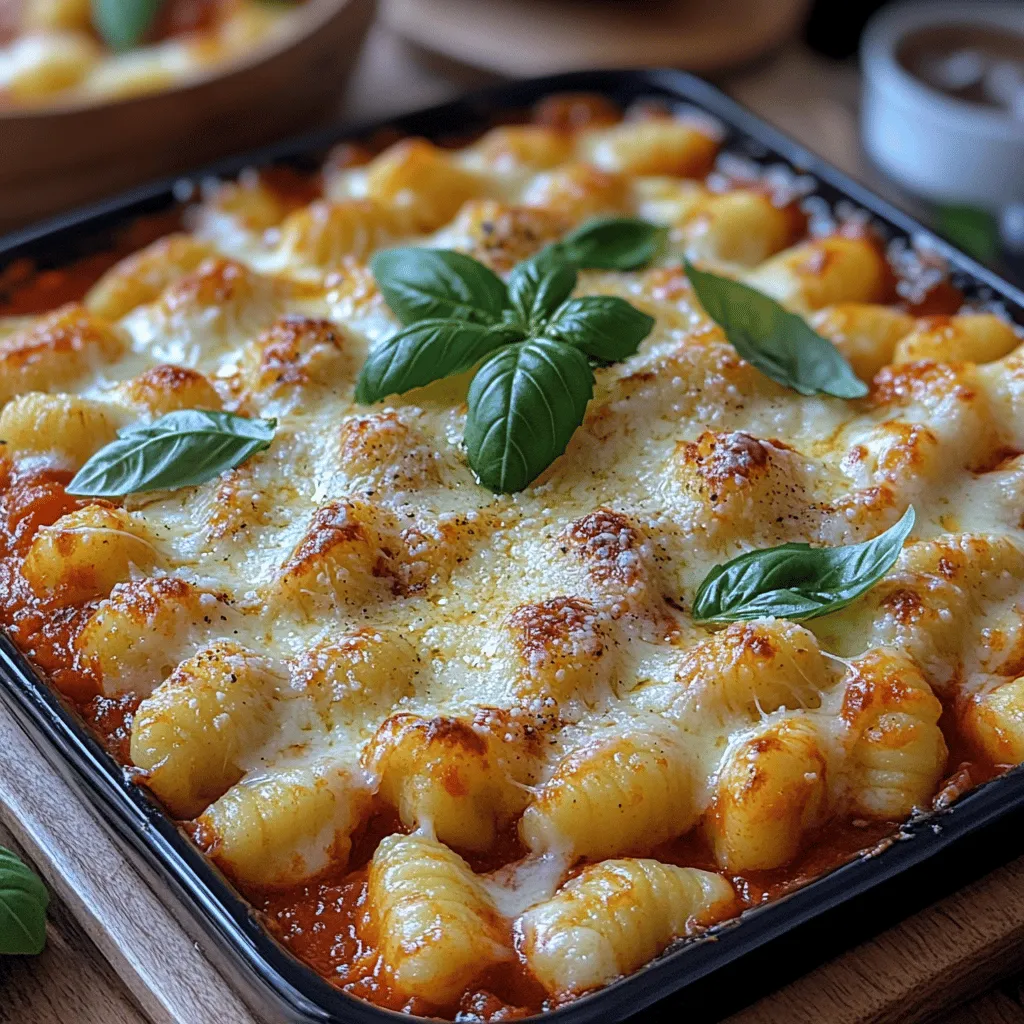 If you’re on the hunt for a dish that combines comfort, flavor, and effortless preparation, look no further than Creamy Tomato Gnocchi Bake. This recipe is a delightful amalgamation of soft, pillowy gnocchi enveloped in a rich and creamy tomato sauce, topped with bubbling cheese. Perfect for cozy family dinners or a gathering with friends, this dish is sure to please even the pickiest eaters. With minimal preparation time and straightforward cooking steps, the Creamy Tomato Gnocchi Bake stands out as an ideal weeknight meal that doesn't compromise on taste or satisfaction.