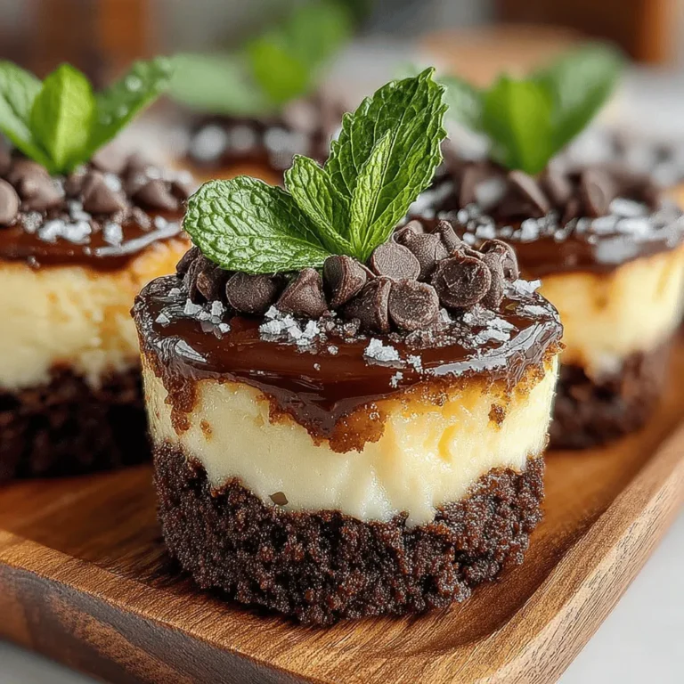 No-bake desserts have become increasingly popular for their simplicity and convenience. They offer a quick way to satisfy your sweet tooth without the need for an oven, making them ideal for hot summer days, impromptu gatherings, or simply a weeknight treat. Among the myriad of no-bake options, the Decadent No-Bake Brownie Cheesecake Bites truly stand out. These delightful morsels combine the rich, fudgy goodness of brownies with the smooth, creamy texture of cheesecake, creating a heavenly balance that is sure to please any dessert lover.