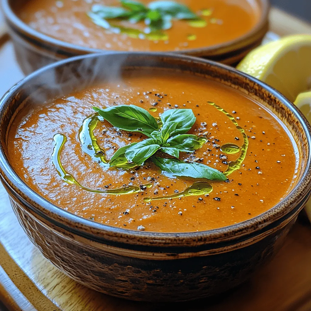 To create the perfect Silky Roasted Red Pepper Soup, it’s essential to understand each ingredient and the vital role it plays in the dish. Let’s explore the key components that not only enhance the flavor but also contribute to the health benefits of this recipe.