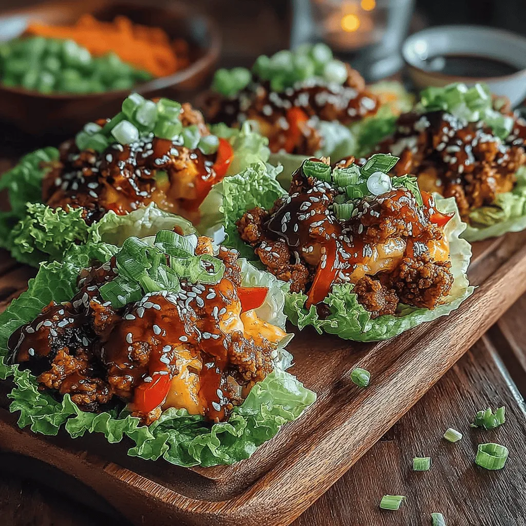 There's something inherently delightful about lettuce wraps, isn’t there? They embody a unique blend of lightness and flavor, making them a go-to choice for those seeking a refreshing meal that doesn’t compromise on taste. I still remember the first time I had sweet chili chicken lettuce wraps at a family gathering. My aunt, known for her culinary genius, whipped them up effortlessly, and they quickly became the highlight of the meal. The combination of savory ground chicken, crunchy vegetables, and the sweet kick of chili sauce was a revelation that left a lasting impression on my palate.