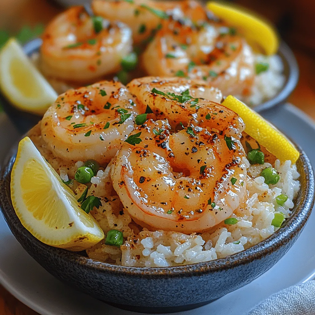 There's something magical about a dish that combines simplicity with robust flavors, isn't there? I remember the first time I made Garlic Butter Shrimp Rice Bowls. It was a busy weeknight, and I wanted something quick yet delightful to serve to my family. As the butter melted and the garlic filled my kitchen with its intoxicating aroma, I felt a sense of comfort wash over me. It’s the kind of dish that makes you feel at home, even on the most hectic days. This recipe has since become a staple in my household, and I can't wait to share it with you.