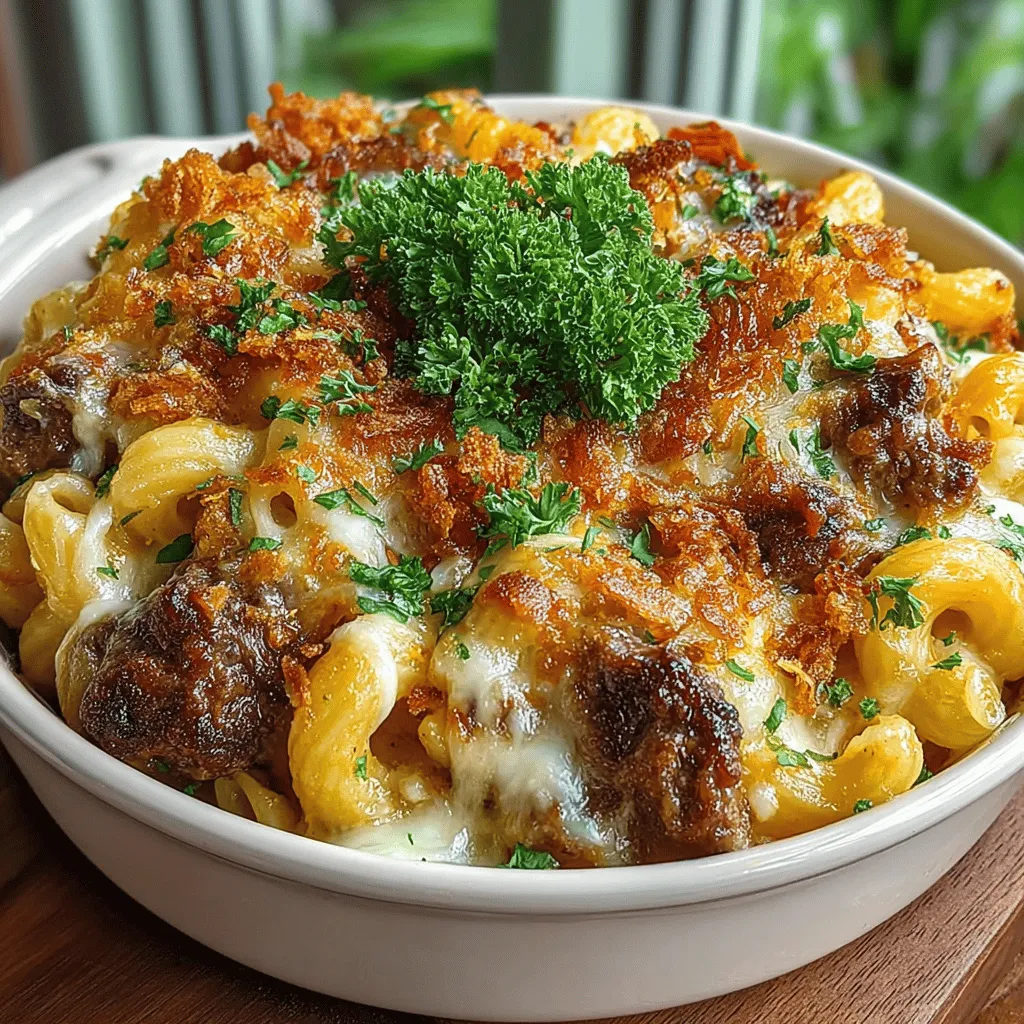 When it comes to comfort food, few dishes can rival the warmth and satisfaction of a Cheesy Beef and Mac Casserole. This hearty dish combines tender elbow macaroni with savory ground beef, all enveloped in a rich, creamy sauce and topped with a generous layer of melted cheese. It’s the kind of meal that evokes nostalgia and brings families together around the dinner table, making it an ideal choice for family dinners, potlucks, and busy weeknight meals.