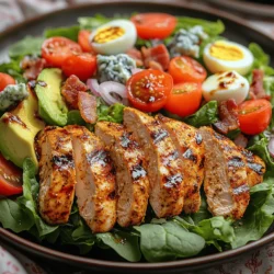 Grilled Chicken Cobb Salad Recipe