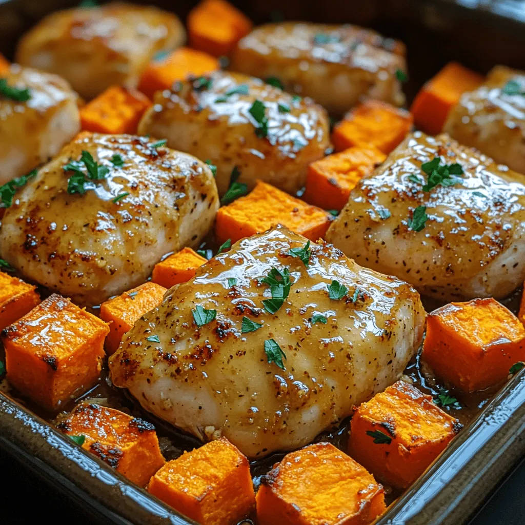 In the world of comfort food, few dishes can compete with the heartwarming combination of sweet potatoes and chicken. This Honey Glazed Sweet Potato Chicken Bake not only tantalizes your taste buds but also provides a nutritious meal for the entire family. The marriage of tender chicken with caramelized sweet potatoes creates a dish that is both satisfying and wholesome. With a perfect balance of sweetness from honey and earthiness from sweet potatoes, this recipe is sure to become a staple in your kitchen.