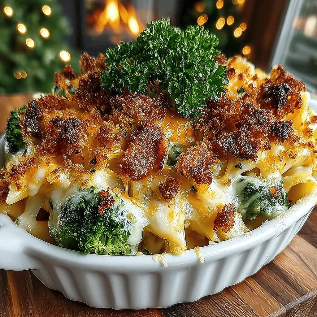 Broccoli and Ham Cheesy Delight Bake is a quintessential comfort food that brings warmth and satisfaction to the dinner table. This dish perfectly combines tender pasta, vibrant broccoli, savory ham, and a rich, creamy cheese sauce. Not only does it delight the taste buds, but it also provides a hearty meal that feels indulgent while incorporating essential nutrients.