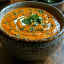 In the realm of comforting and nourishing meals, few dishes can compete with a warm bowl of soup. Among the myriad of options, Creamy Carrot Ginger Soup stands out not only for its vibrant color and rich texture but also for its ability to evoke warmth and satisfaction with every spoonful. This delightful recipe, aptly named "Sunshine in a Bowl," combines the natural sweetness of carrots with the zesty kick of ginger, creating a harmonious blend that is both delicious and nutritious. Whether you're seeking a soothing dish on a chilly evening or a vibrant starter for a special gathering, this soup fits the bill perfectly.