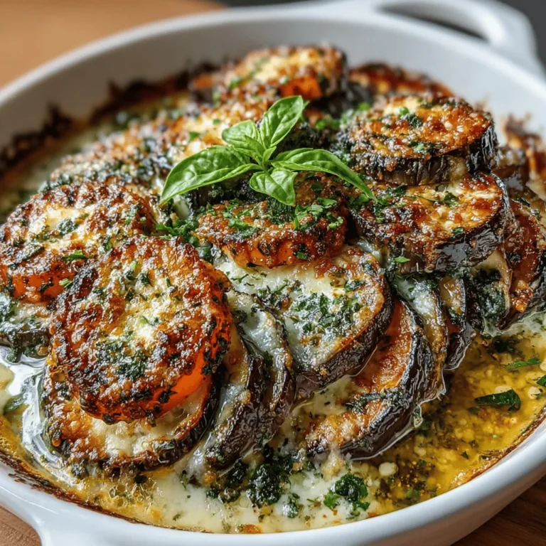 When it comes to comfort food, few dishes can rival the heartwarming appeal of a casserole. The Sweet & Savory Sweet Potato & Eggplant Casserole is a delightful blend of flavors and textures that not only pleases the palate but also nourishes the body. This dish stands out for its versatility, making it suitable for various dietary preferences, including vegetarian options. With an array of vibrant ingredients, it offers a satisfying meal that can be enjoyed during any season, whether it's a cozy family dinner or a festive gathering with friends.