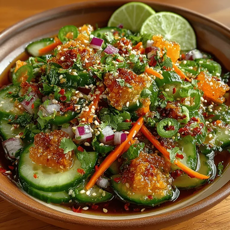 As the warm days of summer approach, the appeal of fresh, crisp slaws becomes undeniable. These vibrant dishes offer a delightful crunch and a refreshing taste, making them the perfect accompaniment to a variety of meals. Whether served alongside grilled meats at a backyard barbecue, shared at a picnic, or enjoyed as a light side dish for family dinners, slaws are incredibly versatile. One slaw that stands out for its unique flavor profile and health benefits is the Zesty Spicy Cucumber & Hatch Slaw. This recipe combines the refreshing qualities of cucumbers with the distinctive heat of Hatch chiles, creating a dish that is not only delicious but also packed with nutrients.