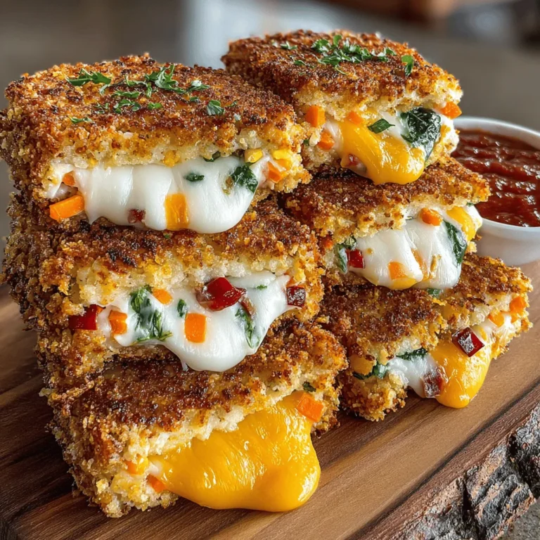 In the world of comfort food, few dishes evoke as much nostalgia as grilled cheese. This timeless classic, with its golden, crispy exterior and gooey, melty interior, has been a cherished staple for generations. However, traditional grilled cheese can sometimes be a bit heavy or lacking in nutritional diversity. Enter Mini Veggie Grilled Cheese Dippers—an innovative twist on a beloved favorite that not only satisfies your cheese cravings but also sneaks in a healthy dose of vibrant vegetables.
