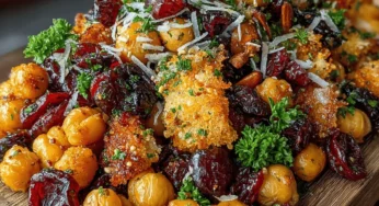 Crunchy Garlic Roasted Chickpea Snack Mix: Recipe Steps, Tips, and Serving Suggestions