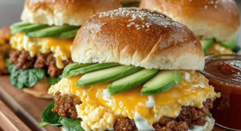 Sunrise Breakfast Sliders Recipe