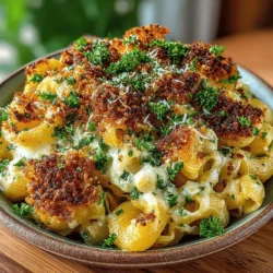 Creating a smooth and creamy cheese sauce is the heart of any excellent mac and cheese, particularly in this Creamy Zucchini Mac & Cheese Delight. Start by melting butter in a saucepan over medium heat. Once melted, whisk in an equal amount of all-purpose flour to create a roux, cooking it for about 1-2 minutes until it turns a light golden color. This step is crucial as it helps thicken the sauce and adds a nutty flavor.