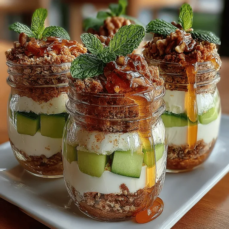 In the realm of healthy snacking, Cinnamon Apple Snack Parfaits rise to the occasion, offering a delightful medley of flavors and textures that cater to both taste and nutrition. This wholesome recipe harmoniously marries the crispness of fresh apples with the creamy richness of Greek yogurt and the satisfying crunch of granola. Whether you’re seeking a nutritious breakfast option, a refreshing dessert, or a quick mid-day pick-me-up, these parfaits can easily become your go-to snack. With minimal ingredients and straightforward preparation, making these parfaits is a breeze. This article will guide you through the nutritional benefits, the preparation steps, and a few variations of this scrumptious recipe, allowing you to enjoy a nutritious treat any time of day.