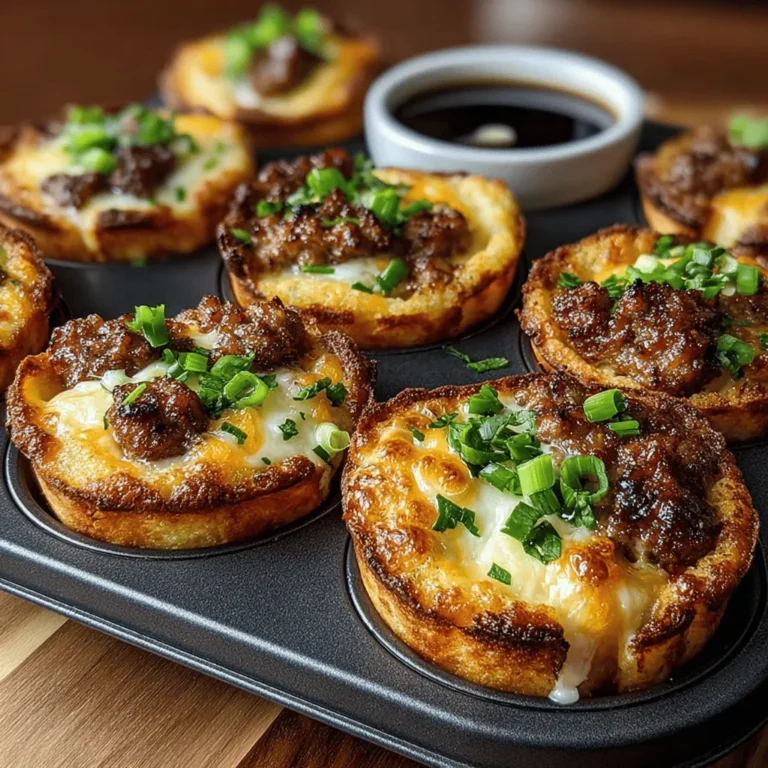 When it comes to brunch, few dishes can match the appeal of Sizzling Mini Sausage Waffle Brunch Cups. This delightful recipe is a mouthwatering fusion of two beloved breakfast staples: savory sausage and fluffy waffles. Combining these elements into bite-sized cups not only makes for a visually appealing dish but also offers a convenient and shareable option that’s perfect for gatherings, weekend brunches, or even a cozy family breakfast.