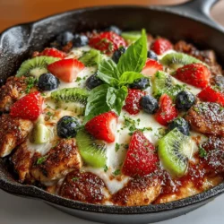 Fruity Chicken Fiesta Skillet: A Flavorful and Colorful Meal