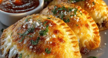 Mini Air Fryer Sausage Pizza Pockets Recipe