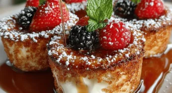Mini French Toast Cup Muffins