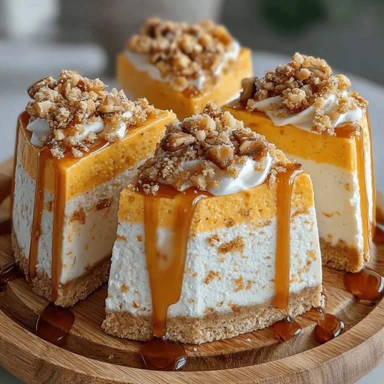 As the leaves begin to change and the air turns crisp, many of us find ourselves craving the flavors of fall. Among these, pumpkin reigns supreme, transforming everything from lattes to desserts into seasonal delights. When combined with the refreshing and creamy texture of frozen yogurt, pumpkin creates a treat that is not only delicious but also packed with health benefits. Enter the Spiced Pumpkin Delight Frozen Yogurt Wedges—a simple yet sophisticated dessert that captures the essence of autumn in every bite. This recipe is perfect for those looking to indulge their sweet tooth while also enjoying a nutritious option that is easy to prepare at home.