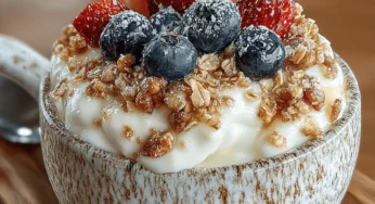 Frozen Yogurt Maple Crunch Clusters Recipe