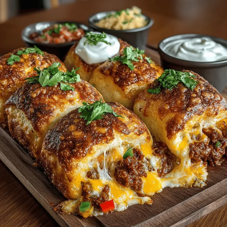Comfort food holds a cherished place in the hearts of many home cooks. It evokes feelings of nostalgia and warmth, often reminding us of family gatherings and cozy evenings spent around the dinner table. Among the myriad of comfort food options, Cheesy Chili-Stuffed Crescent Rolls stand out as a delightful fusion of flavors that perfectly marries convenience and indulgence. Whether you're hosting a game day party or simply seeking a satisfying weeknight dinner, this recipe is sure to delight your taste buds and those of your guests.