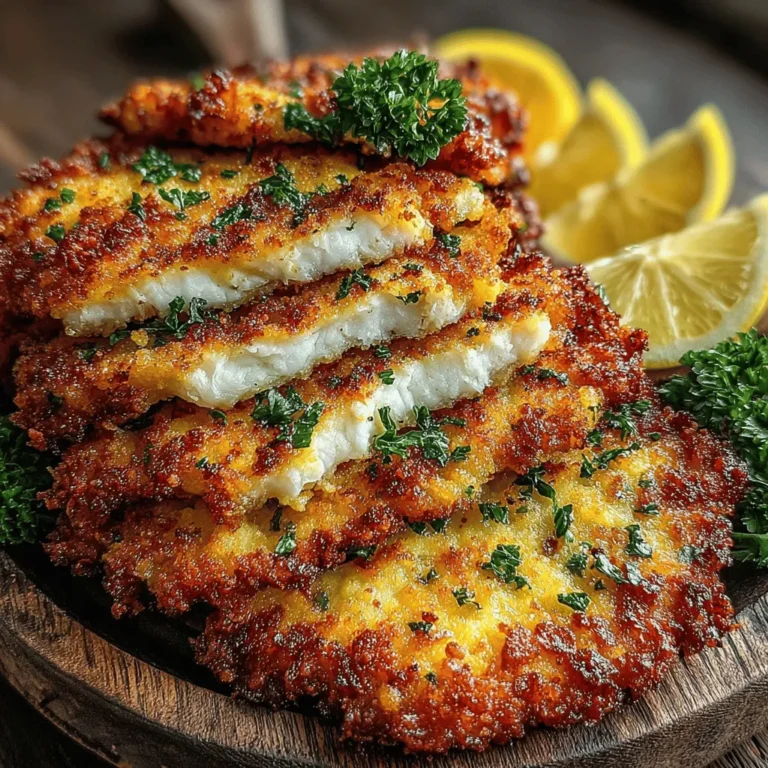 Crispy fried chicken cutlets have an undeniable appeal, bringing a delightful crunch and savory flavor to the table that can satisfy even the pickiest eaters. Whether you're preparing a casual weeknight dinner or looking to impress guests at a festive gathering, this dish is versatile enough to shine on any occasion. The tender, juicy chicken is enveloped in a golden-brown crust that adds both texture and flavor, making it a beloved choice for families and food lovers alike.