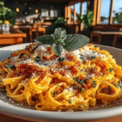 As the days grow shorter and the air turns crisp, the allure of comfort food becomes increasingly hard to resist. One dish that encapsulates the essence of fall and winter is Creamy Pumpkin Sage Alfredo Pasta. This delightful meal combines the rich and creamy texture of Alfredo sauce with the seasonal flavors of pumpkin and sage, creating a dish that is not only satisfying but also bursting with warmth and coziness.