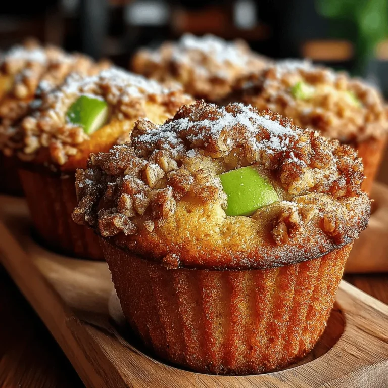 To create the perfect Apple Cinnamon Crumble Muffins, it’s essential to understand the key ingredients that contribute to their flavor and texture. Each component plays a vital role in the overall success of the recipe, ensuring that the muffins turn out moist, flavorful, and utterly delicious.