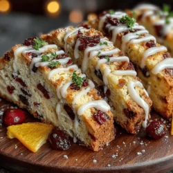 Cranberry Orange Biscotti is a delightful treat that perfectly marries the tartness of cranberries with the zesty brightness of orange. This Italian-inspired cookie, known for its crunchy texture and rich flavors, has become a cherished snack for coffee and tea lovers alike. Biscotti, meaning "twice-baked" in Italian, is designed to be dunked into beverages, making it a versatile companion for your morning brew or afternoon tea. In this article, we will delve into the ingredients and provide you with detailed, step-by-step instructions to create your own batch of Cranberry Orange Biscotti, along with some fascinating insights into the history and preparation of this beloved cookie.