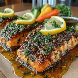 Maple Dijon Glazed Salmon Recipe: Cooking Process, Serving Suggestions, and Nutritional Information
