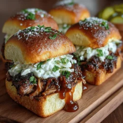 When it comes to comfort food that brings people together, few dishes can compete with BBQ pulled pork sliders. This mouthwatering combination of tender, flavorful pulled pork nestled between soft, pillowy buns offers a delightful experience that appeals to both casual diners and gourmet enthusiasts alike. The allure of sweet and smoky BBQ pulled pork sliders lies not only in their rich taste but also in their ability to adapt to any occasion—from backyard barbecues and game day gatherings to cozy family dinners.