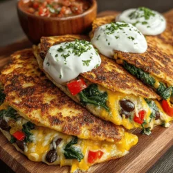 Quick Veggie-Packed Air Fryer Quesadillas