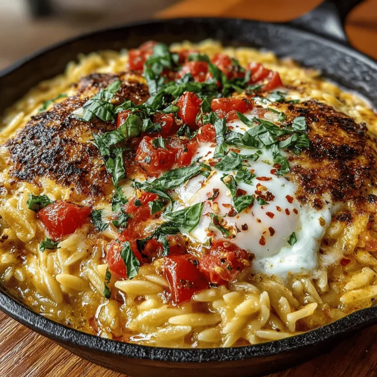 When it comes to comfort food, few dishes can rival the warm, inviting embrace of a creamy tomato parmesan orzo. This delightful recipe seamlessly combines the rich flavors of tomato, the nuttiness of parmesan, and the satisfying texture of orzo pasta, making it a popular choice for families and gatherings. Not only is it indulgent and satisfying, but it also embodies the essence of home cooking—simple ingredients coming together to create something truly special.