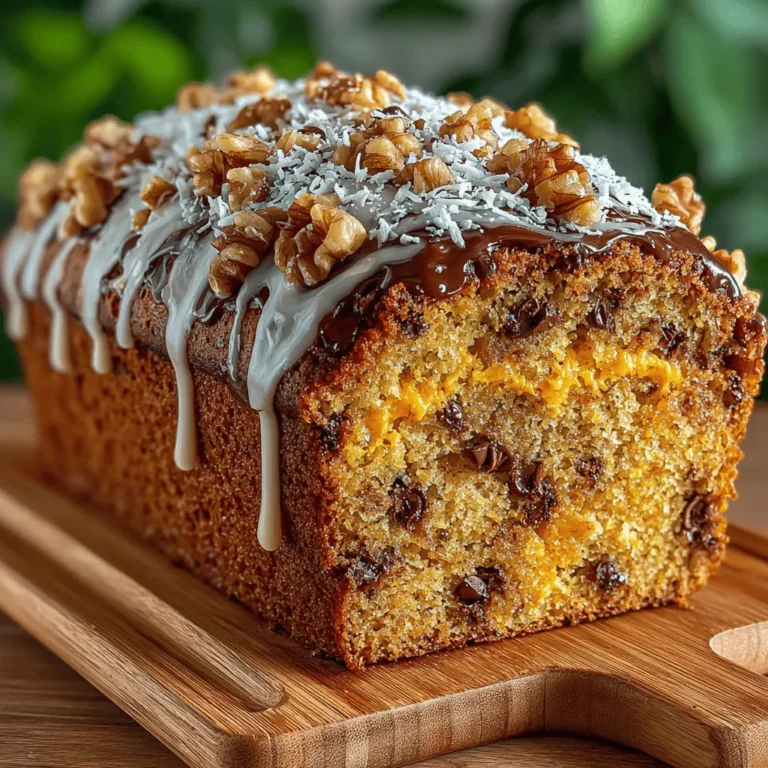 As the leaves begin to change color and the air turns crisp, the arrival of fall heralds a time for comfort food, and what better way to embrace the season than with a warm loaf of Autumn Bliss Pumpkin Banana Bread? This delightful recipe combines the rich, earthy flavors of pumpkin with the natural sweetness of ripe bananas, creating a bread that is not only moist but also brimming with flavor. Perfect for cozy mornings or as a comforting afternoon snack, this bread captures the essence of autumn in every slice.