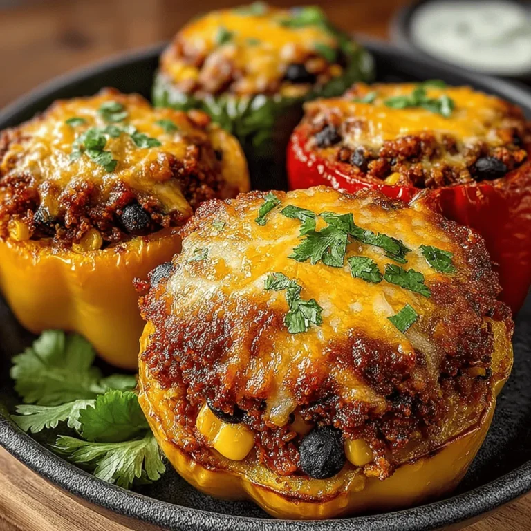 Before we dive into the stuffing process, it’s essential to prepare your bell peppers properly. Start by selecting firm, ripe peppers, preferably in vibrant colors like red, yellow, or green. To stabilize them, gently slice off the tops, ensuring you leave enough of the pepper intact to hold the filling. Use a sharp knife for a clean cut, and be careful not to cut too deep, as you want the base to remain intact.
