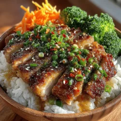 Sweet Sticky Teriyaki Chicken Bowls