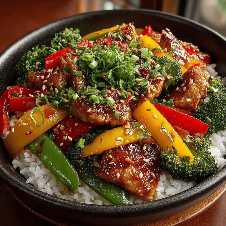 Stir-fries have established themselves as one of the most appealing meal options for those seeking a quick and nutritious dish. With their vibrant colors, bold flavors, and the ability to pack a variety of nutrients into a single bowl, stir-fries cater to busy lifestyles while promoting health. Among the myriad of possible variations, the Quick and Colorful Chicken and Vegetable Stir-Fry stands out for its simplicity and versatility. This dish not only satisfies hunger but also appeals to the eyes, making it a perfect choice for family dinners or meal prep.