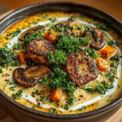 Enchanting Creamy Wild Rice and Mushroom Soup