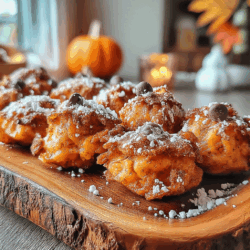 As the leaves begin to change and the air turns crisp, there's nothing quite like the comforting flavors of fall to warm our hearts and kitchens. One of the quintessential tastes of the season is pumpkin spice—a delightful blend of cinnamon, nutmeg, ginger, and cloves that instantly evokes the essence of cozy sweaters and pumpkin patches. In this recipe, we’re taking that beloved flavor and transforming it into irresistible Air Fryer Crispy Pumpkin Spice Bites.