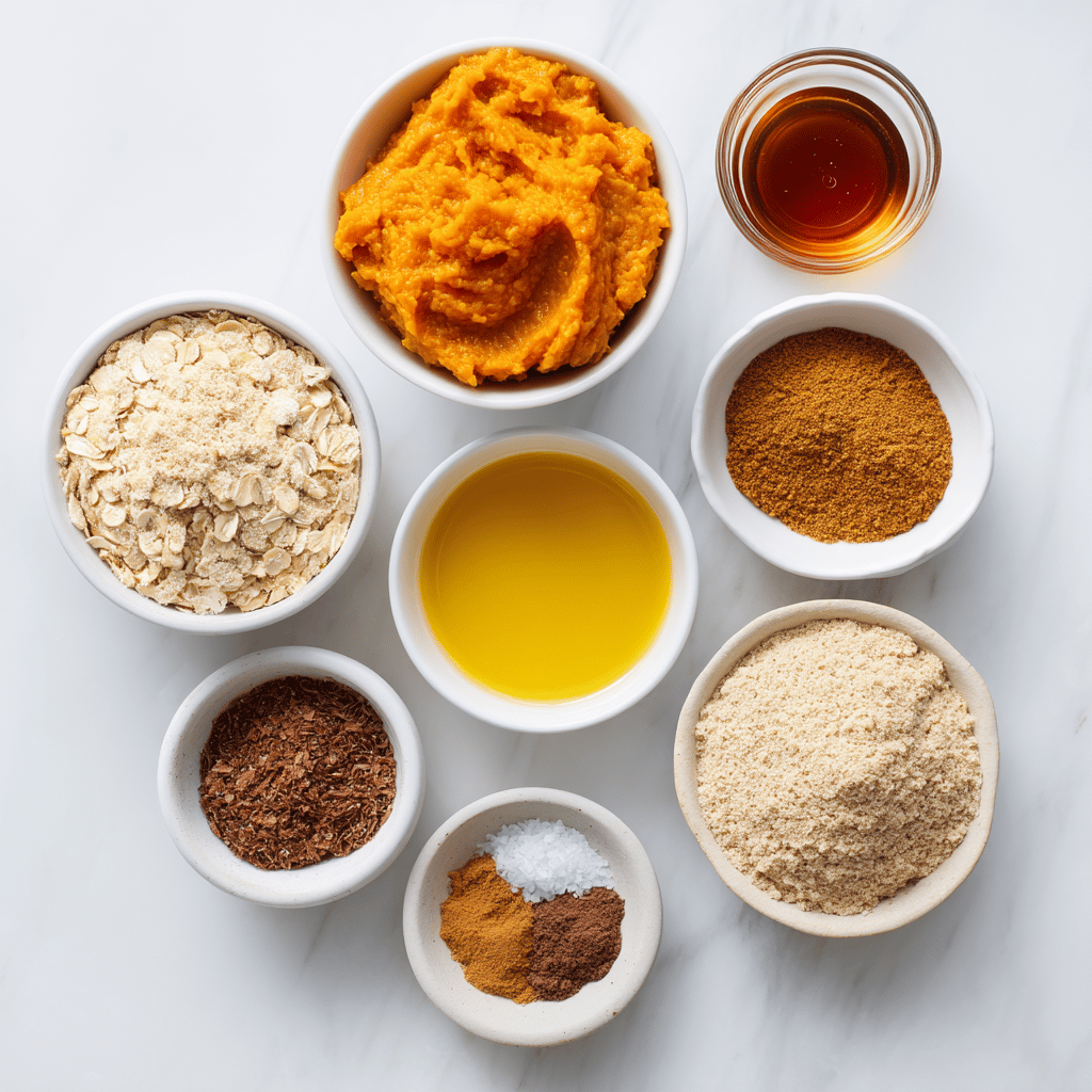 Ingredients for Air Fryer Crispy Pumpkin Spice Bites