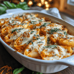 Welcome to my cozy kitchen, where comfort food meets a hint of creativity! Today, I’m excited to share a delightful twist on a classic Italian dish with a seasonal flair: Cheesy Spinach & Pumpkin Spice Stuffed Shells. As the leaves turn and the cool air rolls in, the flavors of pumpkin spice become an irresistible addition to our culinary repertoire.