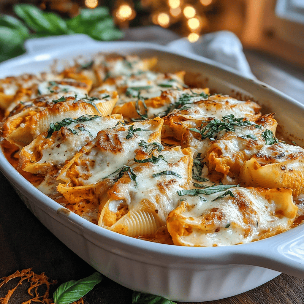 Welcome to my cozy kitchen, where comfort food meets a hint of creativity! Today, I’m excited to share a delightful twist on a classic Italian dish with a seasonal flair: Cheesy Spinach & Pumpkin Spice Stuffed Shells. As the leaves turn and the cool air rolls in, the flavors of pumpkin spice become an irresistible addition to our culinary repertoire.