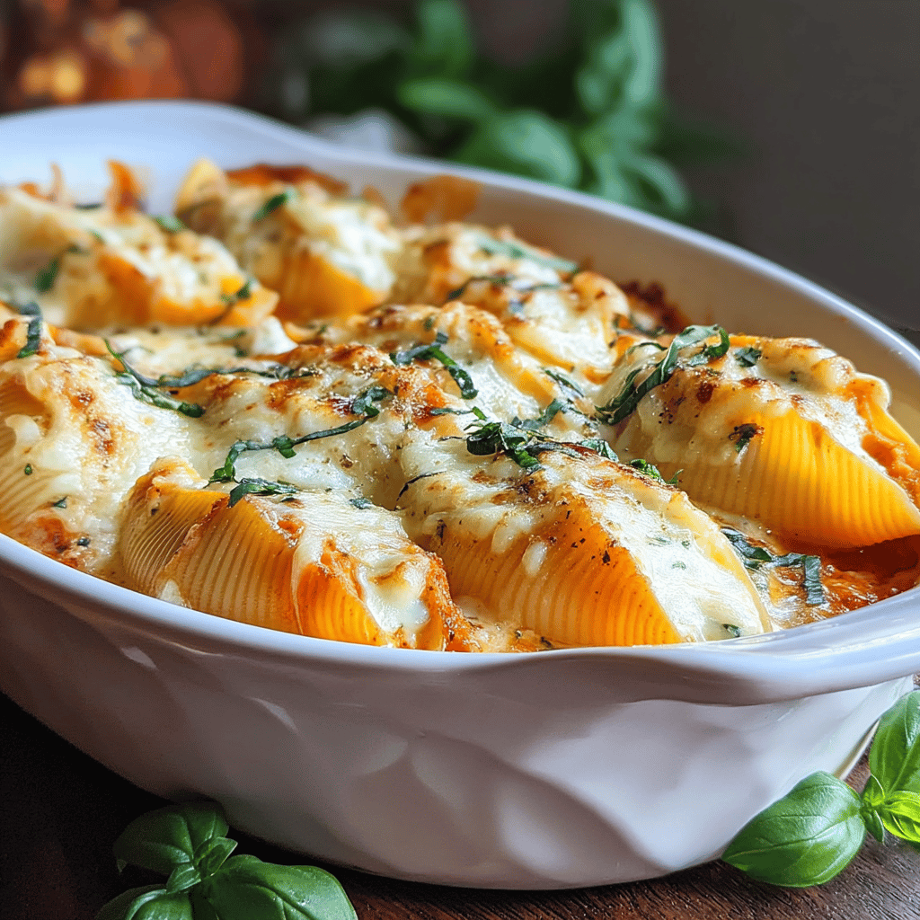 Welcome to my cozy kitchen, where comfort food meets a hint of creativity! Today, I’m excited to share a delightful twist on a classic Italian dish with a seasonal flair: Cheesy Spinach & Pumpkin Spice Stuffed Shells. As the leaves turn and the cool air rolls in, the flavors of pumpkin spice become an irresistible addition to our culinary repertoire.