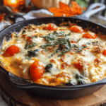 As the crisp autumn air rolls in and the leaves begin to change their vibrant colors, there's a special kind of comfort that comes with cozying up indoors. What better way to embrace the season than with a delicious dish that combines the heartwarming flavors of fall with the ooey-gooey goodness of a classic appetizer? Enter the Cozy Fall Skillet with Cheesy Spinach Artichoke Dip – a perfect blend of creamy, cheesy, and savory ingredients that will warm your heart and please your taste buds.