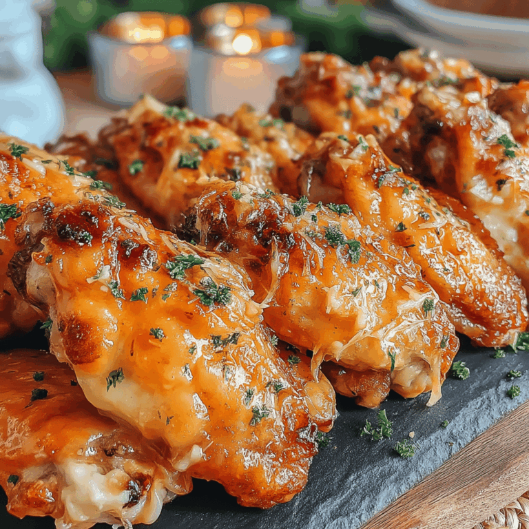 Welcome to a delightful culinary adventure that will elevate your game day meals or weeknight dinners! If you adore crispy wings but want to skip the frying mess and keep things healthier, you’re in for a treat. These Crispy Air Fryer Garlic Herb Chicken Wings combine savory garlic and aromatic herbs to create a mouthwatering flavor explosion with every bite.