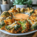 If you're looking for a deliciously nutritious way to enjoy your vegetables, look no further than these Crispy Parmesan Air Fryer Broccoli Bites! This recipe transforms humble broccoli into a delightful snack or side dish that packs a serious flavor punch. Coated with a savory mixture of Parmesan cheese, breadcrumbs, and a hint of garlic, each bite boasts a satisfying crunch, thanks to the magic of the air fryer.